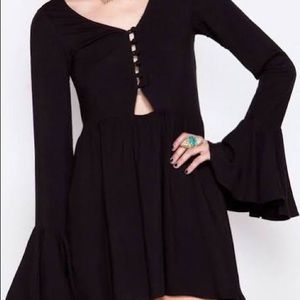 For Love & Lemons Black Dress